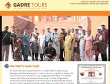 Tablet Screenshot of gadretours.com